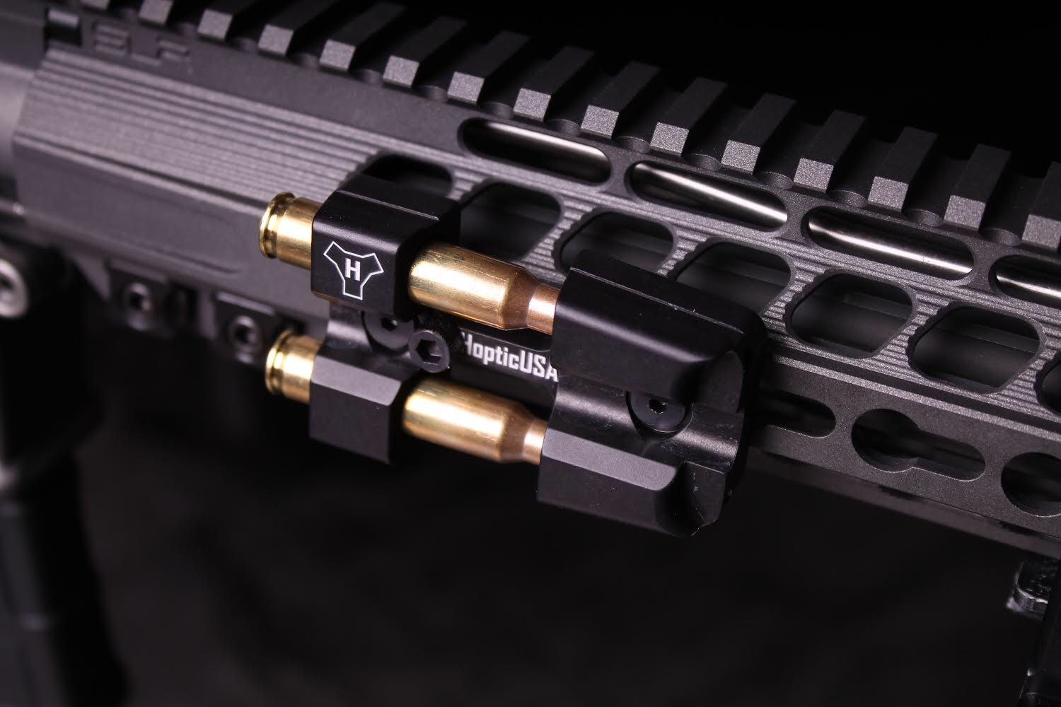 Hoptic, .223/.300 Blackout Quiver, BLK, Keymod