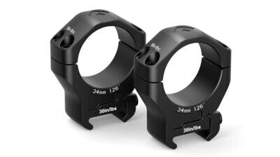 Arken, Halo Scope Rings, 34mm, Medium, 1.26