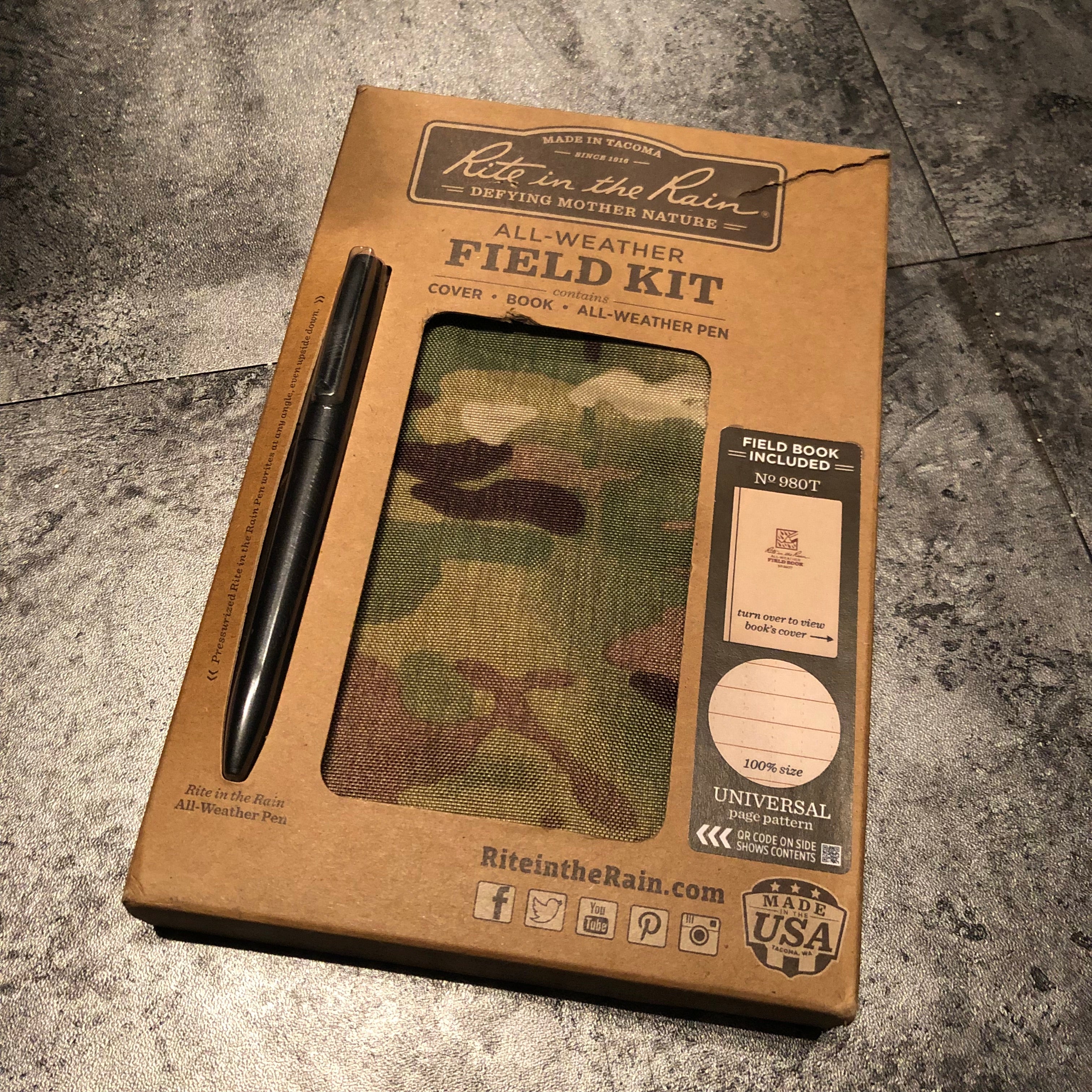 Rite In the Rain, Multicam Field Kit