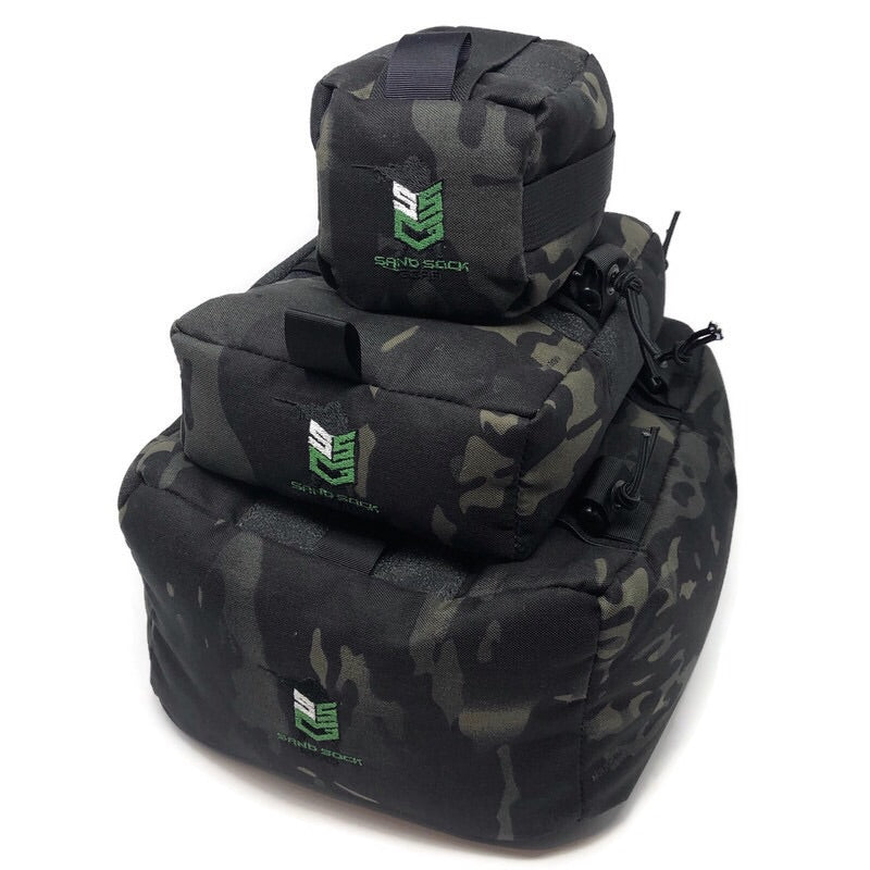 Sand Sock Gear, Set, Black Multicam
