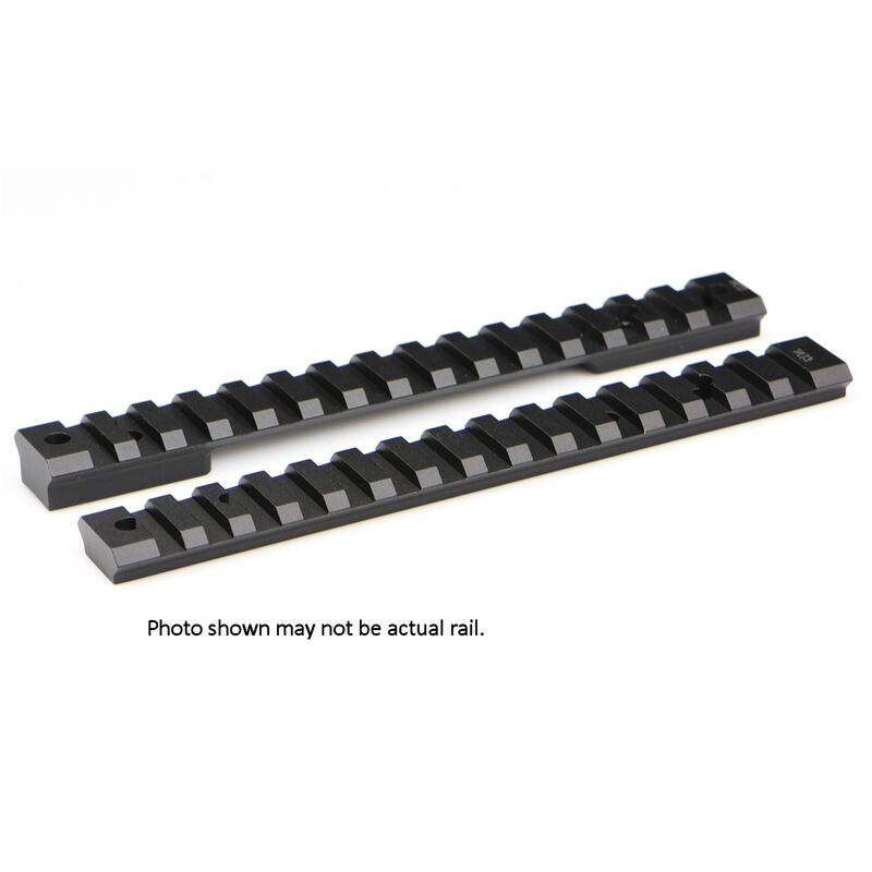 Warne, Mountain Tech One Piece Picatinny/Weaver Style Scope Base 20 MOA Remington 700 Short Action Pattern Aluminum Matte Black