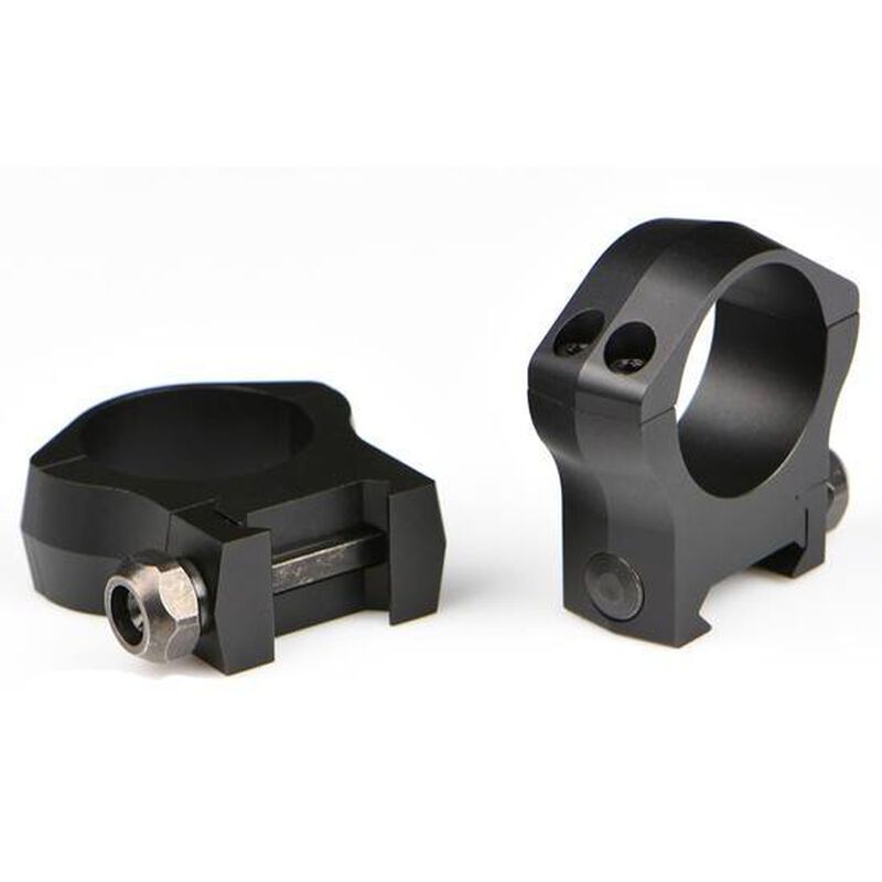Warne, Mountain Tech Weaver/Picatinny Ring 34mm Medium Height Aluminum Matte Black