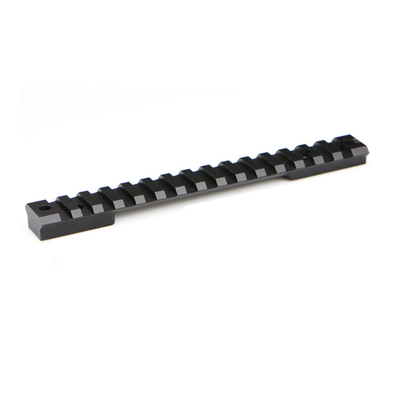 Warne, XP Tactical Savage Round Receiver Short Action 1-Piece Scope Rail 20 MOA Aluminum Black